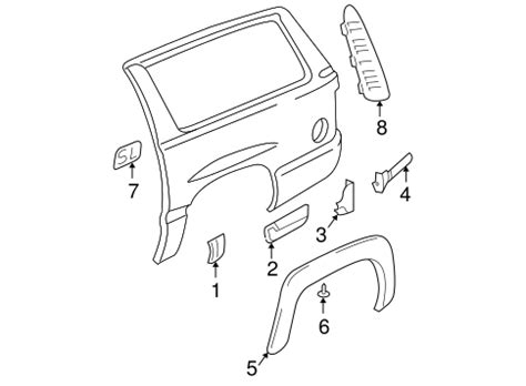 2004 suburban replacement sheet metal|Chevrolet Suburban Repair Parts .